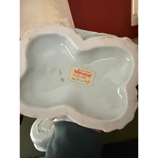 Vintage Wildwood Celadon Elephant Jar | 1979 Limited Edition Ceramic | Asian Inspired Decor For Sale - Image 12 of 12