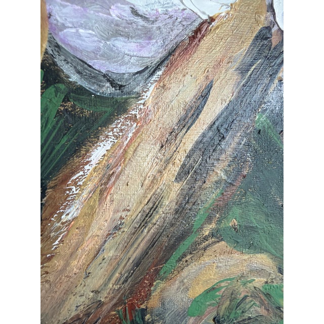 Expressionism Mountain Scene Boulder Flatirons Original Painting by L. Romo, 2026 For Sale - Image 3 of 8