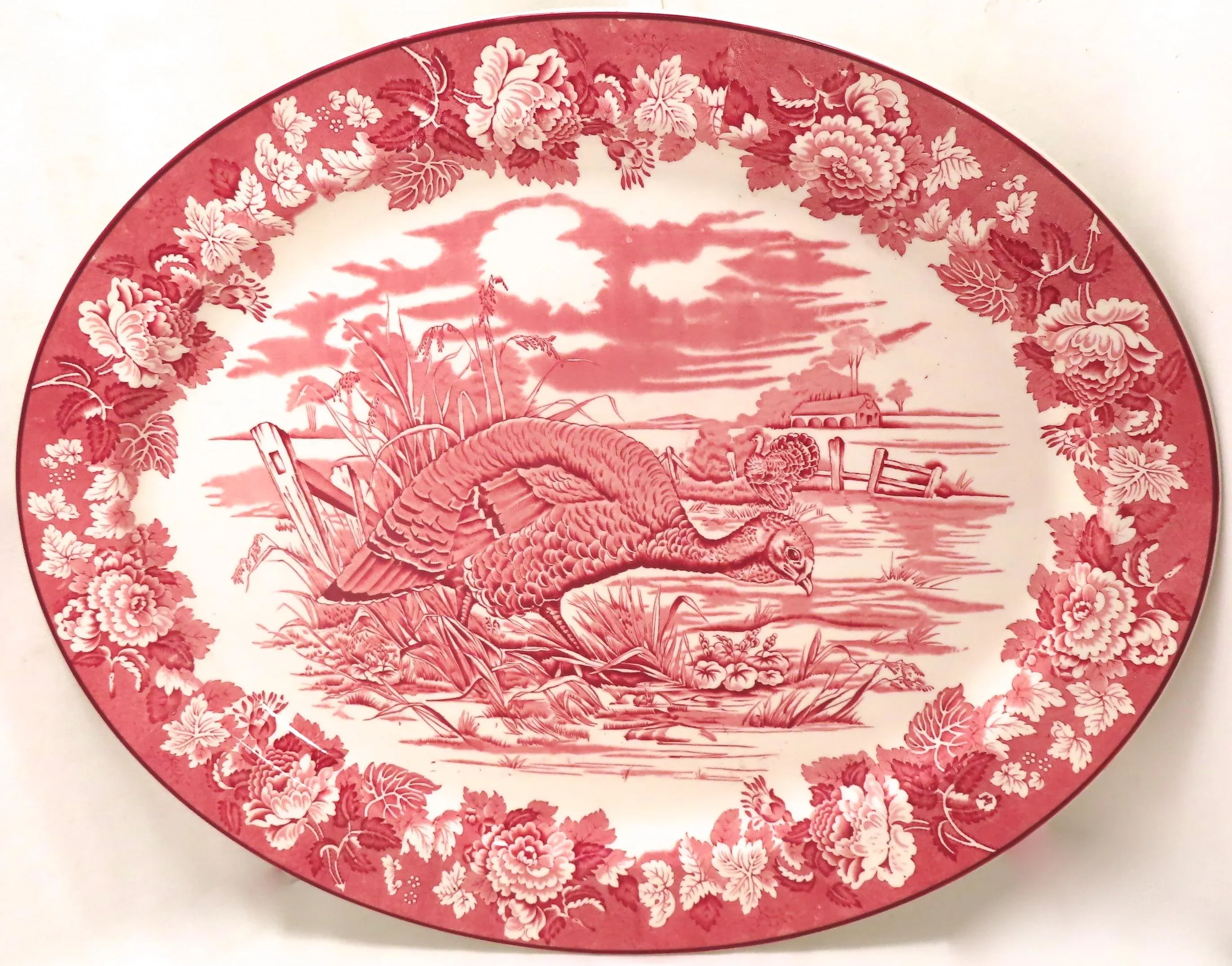 Vintage Enoch Wood & Sons England Staffordshire Pottery Turkey