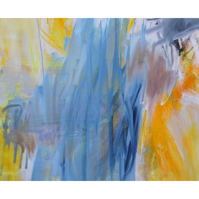 “Eclipse” is an original abstract painting that I created in oil and oil stick on canvas. My work explores gesture,...