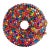 2020 Judith Leiber Donut Pillbox Doughnut Rainbow Sprinkles Pill Box For Sale In Los Angeles - Image 6 of 6
