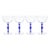 Vintage El Morocco Nyc Nightclub Champagne Coupes Glasses New York Barware- Set of 4 For Sale