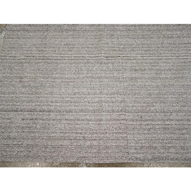 Mid 20th Century Galerie Shabab Collection Mid-20th Century Turkish Flatweave Kilim Accent Carpet For Sale - Image 5 of 8