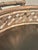 Silver Vintage Silver-Plated Over Copper Chinoiserie Faux Bamboo Woven Gallery Tray For Sale - Image 8 of 10