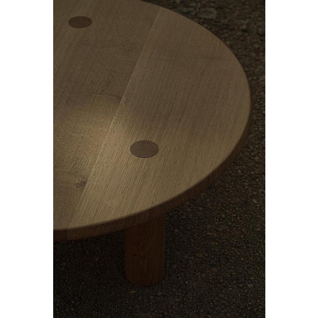 Nahele Varnished Oak Nesting Tables by La Lune, Set of 2 For Sale - Image 12 of 18