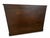 Landstrom Furniture Vintage Landstrom Furniture Bow-Front Dresser in Navy and Burl Wood For Sale - Image 4 of 5