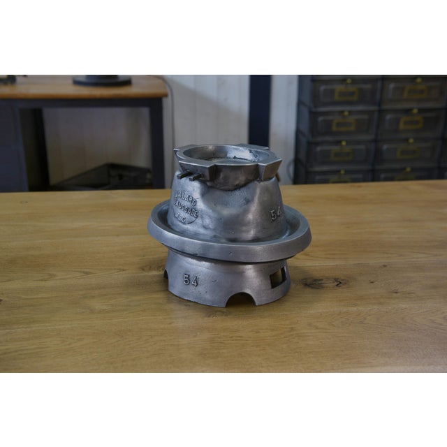 Cast Aluminum Hat Mold Jalard in Caussade, 1950s, in Very Good conditions. Designed 1950 to 1959