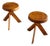 Elm S31 Stool by Pierre Chapo for Altelier Chapo, France, 1972 For Sale