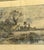 An atmospheric antique landscape print after British painter Benjamin Williams Leader (1831–1923), depicting his 1901...