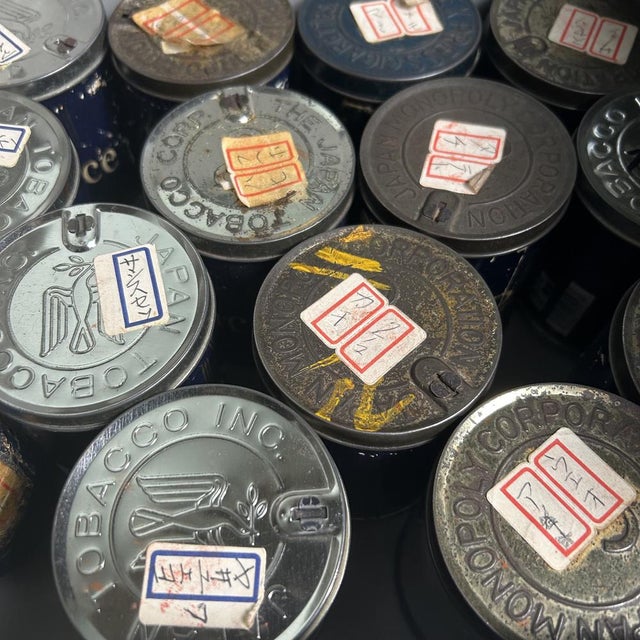 Japanese Metal Case Hanko-Shi, 1960s For Sale - Image 16 of 18