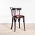 Ebonised Upholstered Cafe Chairs, 1950s, Set of 6 For Sale - Image 3 of 11