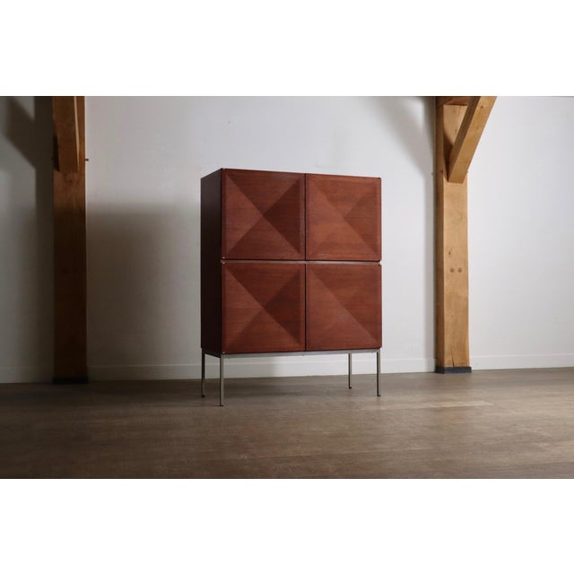 Pointe De Diamant Highboards by Philippon and Lecoq for Behr, 1960s For Sale - Image 14 of 18