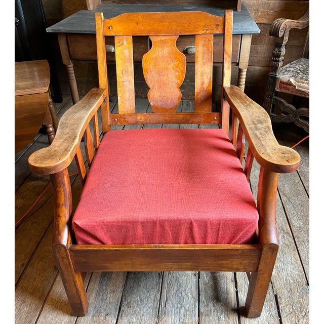 Brown 1950s Mid Century Armchairs With Cushions - Set of 2 For Sale - Image 8 of 12