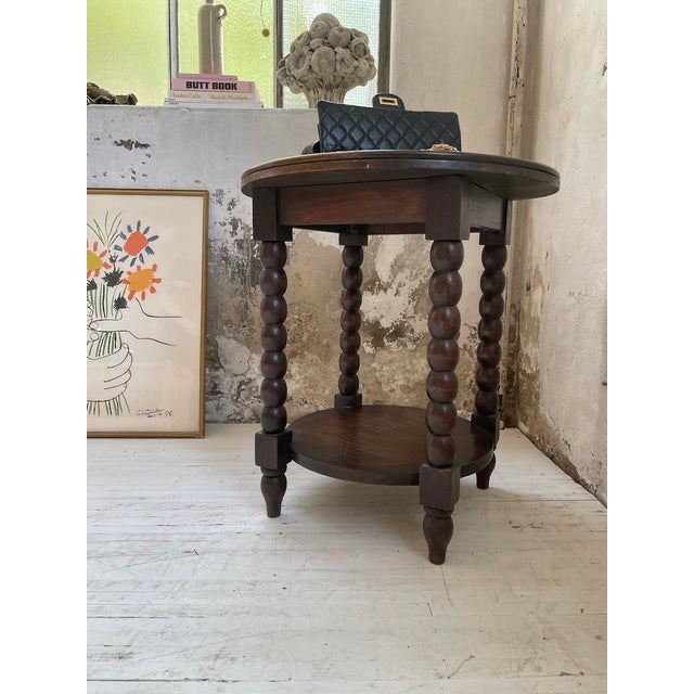 Side Table by Charles Dudouyt, 1940s For Sale - Image 10 of 18