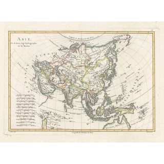 Map of Asia by Rigobert Bonne, 1787 For Sale