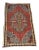 Vintage Handmade Tribal Rug- 1′7″ × 2′7″ For Sale
