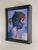 Figurative A Candid Moment by Calvin Lai | Oil on canvas and wood panel Profile portrait of a woman. For Sale - Image 3 of 5