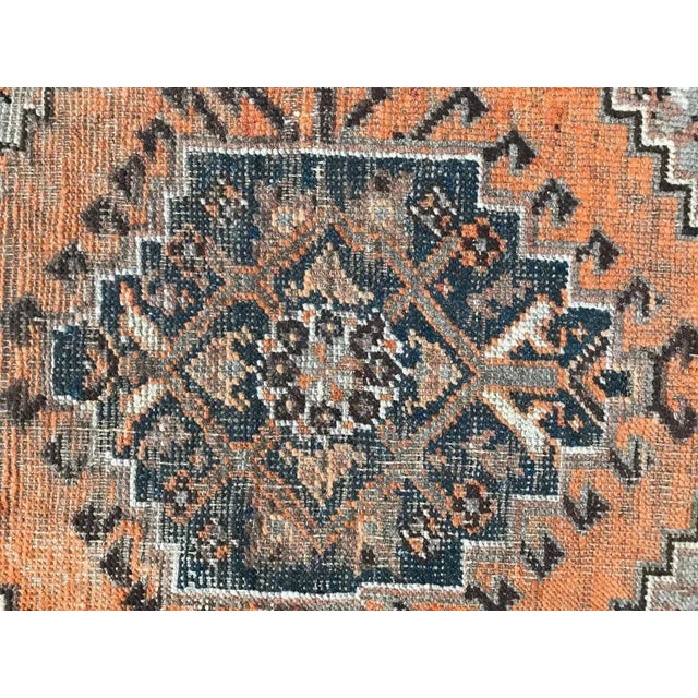 Vintage Wool Kurdish Rug For Sale - Image 6 of 10