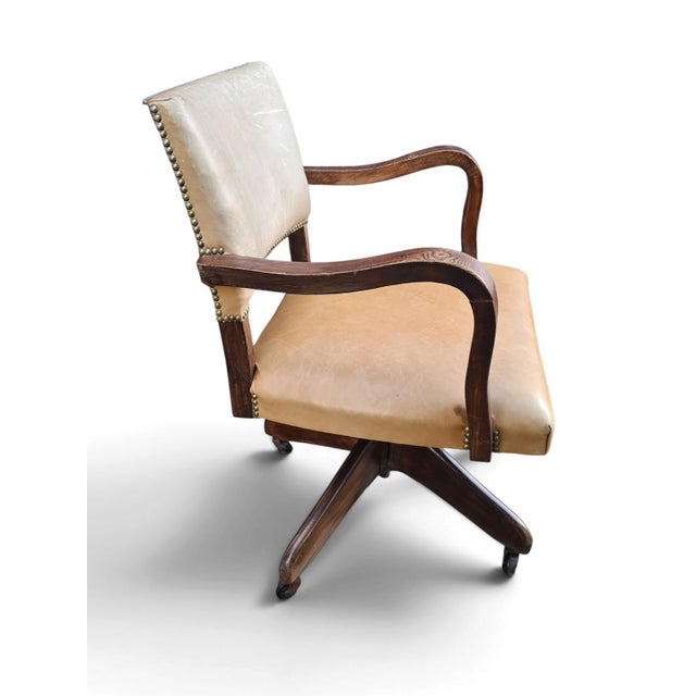 Office Armchair from Hillcrest, England, 1920s For Sale - Image 4 of 12