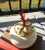 Hermès One of a Kind Red Coral, Hand-Carved Gold Plated Lid Round Ceramic Box France For Sale - Image 4 of 10