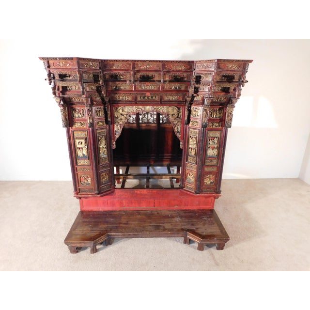 Museum Quality Antique Chinese Opium Wedding Bed Intricately Carved. It is difficult for words to describe this stunning...