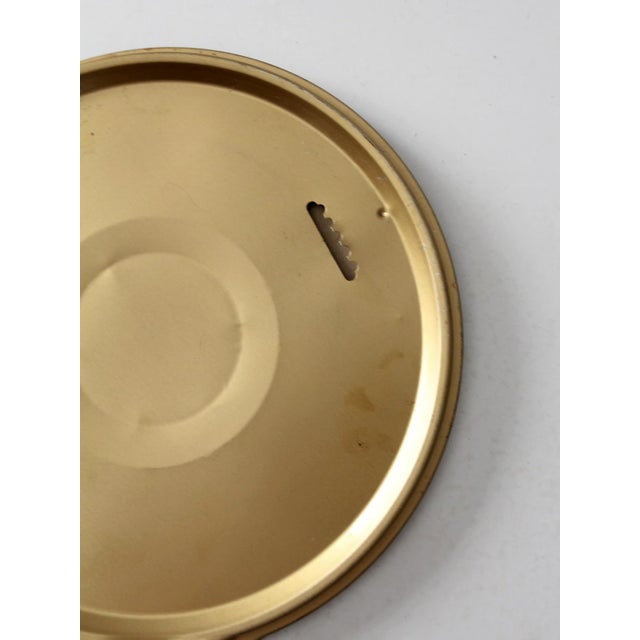 Vintage 70s Hand Painted Ducks Venee Tin For Sale - Image 11 of 12