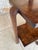 Brown Art Deco Walnut Three-Tiered Side Table, 1938 For Sale - Image 8 of 18