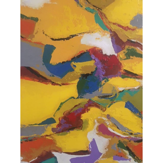 2020s 2022 Contemporary Abstract Expressionist Oil Painting by Jesus Galvan For Sale - Image 5 of 8