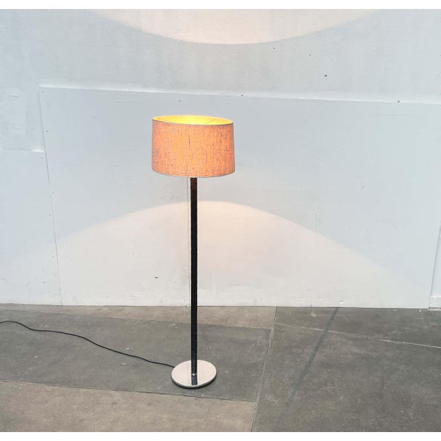 Mid-Century Modern Danish Model Flet Leather Floor Lamp by Jo Hammerborg for Fog & Morup, 1960s For Sale - Image 9 of 18