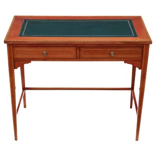 Antique Georgian Revival Mahogany Writing Table, 1905 For Sale