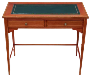 Antique Georgian Revival Mahogany Writing Table, 1905