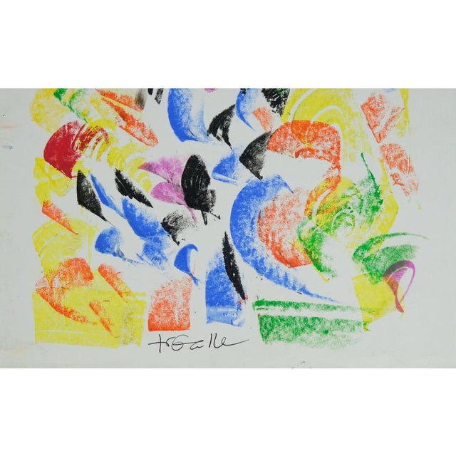 Françoise Galle, Fractal of Light, 1940, Pastel on Paper For Sale - Image 5 of 6