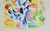 Françoise Galle, Fractal of Light, 1940, Pastel on Paper For Sale - Image 5 of 6