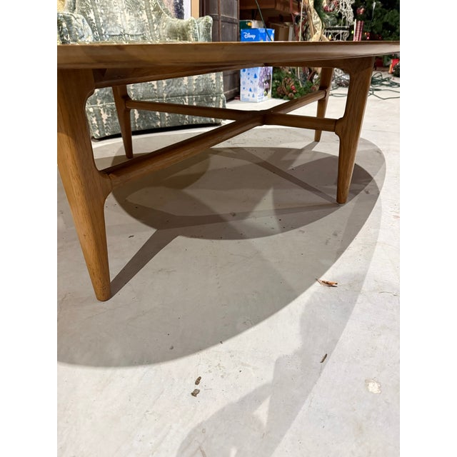 Late 20th Century MCM Amoeba-Shaped Coffee Table For Sale - Image 4 of 10