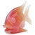Figurative Vintage Seguso Murano Italian Art Glass Angel Fish Opalescent Orange White Alabastro Sculpture Figurine For Sale - Image 3 of 6