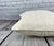 20 x 20 Hemp Pillow Turkish Cushion Natural Grayish White Pillow Cushion Cover For Sale - Image 4 of 4