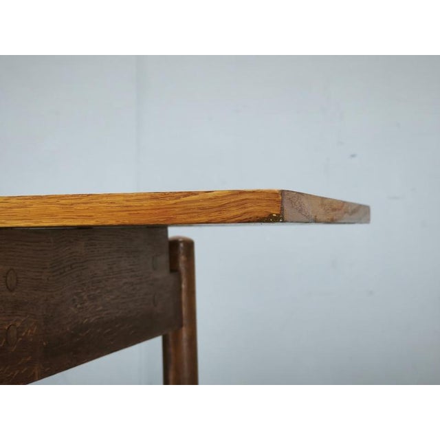 Czech Coffee Table in Oak by Krásná Jizba, 1960s For Sale - Image 13 of 16