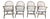 Vintage Windsor Oval Armchairs Set of 4 For Sale
