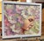Impressionist Amongst the Petals by Dominic Harman | Oil On Board Portrait of a woman surrounded by flowers For Sale - Image 3 of 4