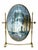 Adjustable Table-Top Mirror with Brass Frame, Italy, 1950s For Sale - Image 9 of 9