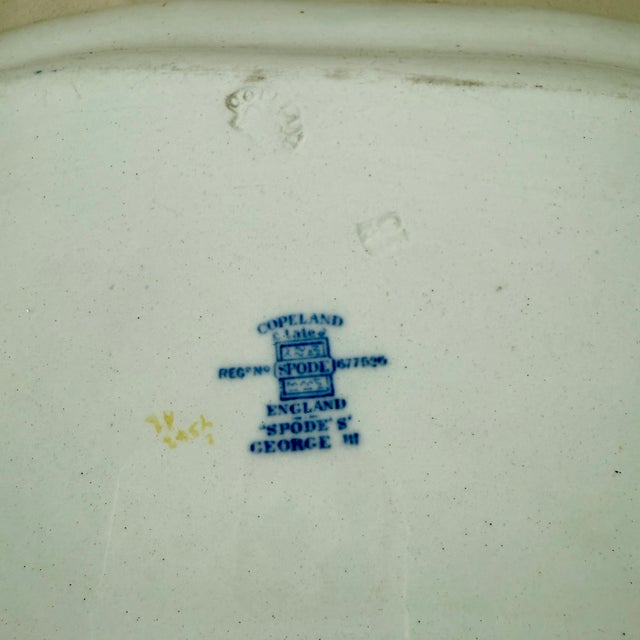 Copeland Spode George III Bacon Platter For Sale - Image 9 of 11