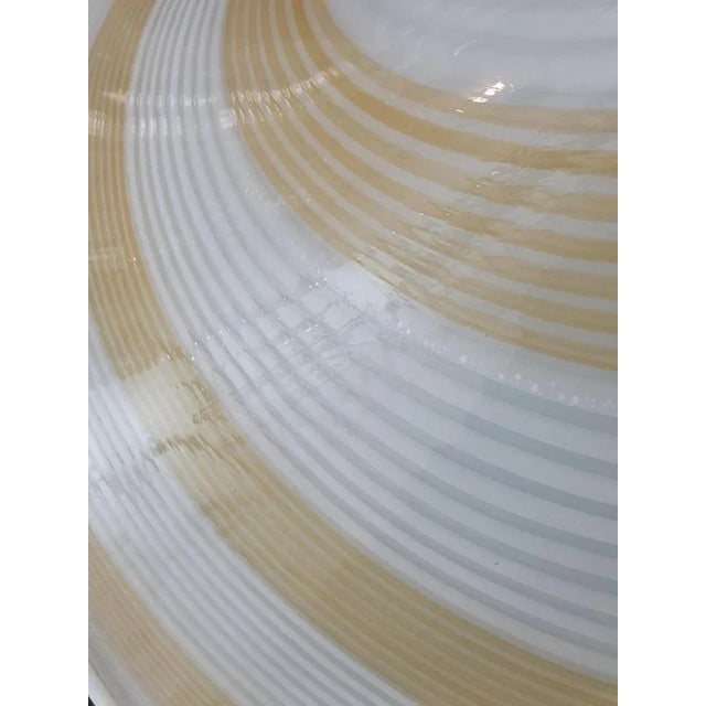 Murano Glass Swirl Pendant Lamp, 1970s For Sale - Image 10 of 12