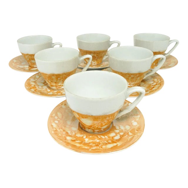 Coffee Cups, Bogucice, Poland, 1960s, Set of 12 For Sale