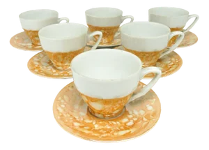 Coffee Cups, Bogucice, Poland, 1960s, Set of 12