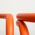 Poltronova Orange Locus Solus Armchairs by Gae Aulenti for Poltronova, Italy, 1967, Set of 6 For Sale - Image 4 of 18