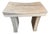 Andrianna Shamaris Teak Wood Minimalist Bench For Sale