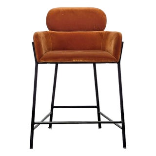 Cb2 Azalea Mink Counter Stool For Sale