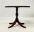 Mid 20th Century Mid 20th Century Kittinger Mahogany Pedestal Lamp Table (A 218) – Brass Lion Paw Feet For Sale - Image 5 of 13