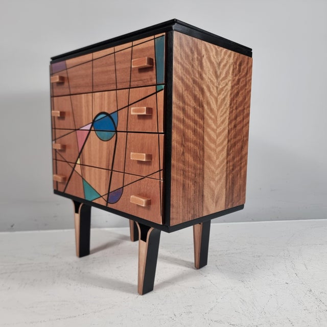 1970s Vintage Bedside Table, 1970s For Sale - Image 5 of 11