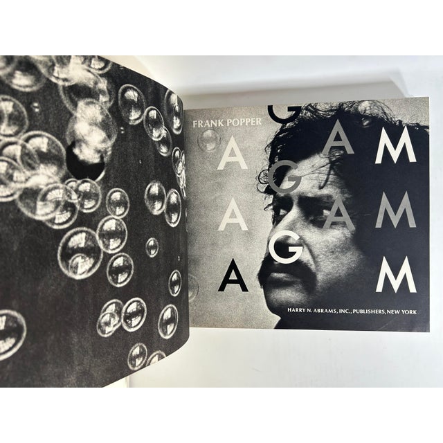 Harry N. Abrams 1970s Illustrated Quarto, Frank Popper's Agam, First Edition, Signed by Agam - 1 Book For Sale - Image 4 of 12